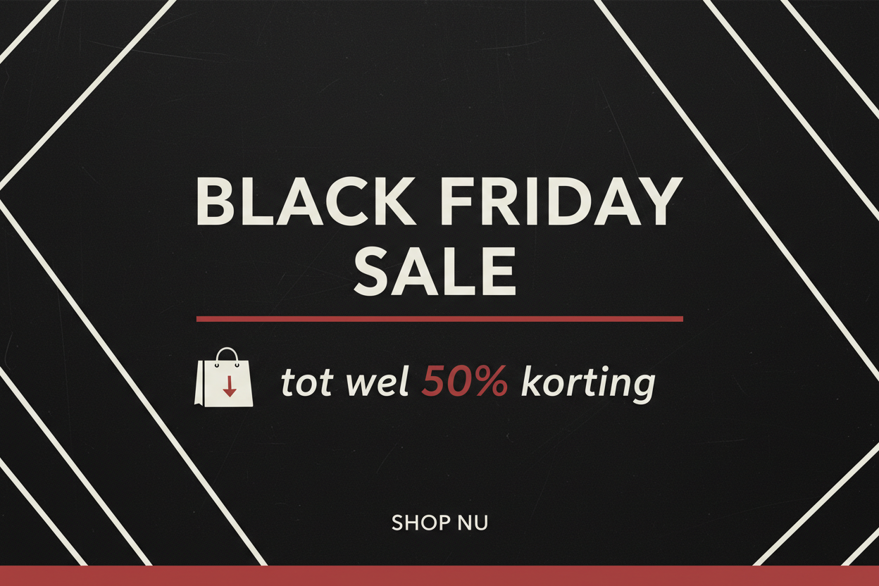 zorg voor minder felle kleuren hou het op rood wit en zwart