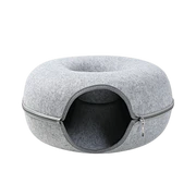 Donut katten bed™- Je kat zal zich nooit meer vervelen